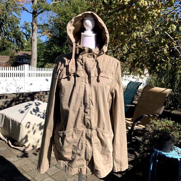 SO Relaxed Oversized Light 3 Seasons Jacket Hoodie - Picture 1 of 14